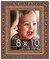 8x10 Museum-Quality Picture Frame with UV-Resistant Acrylic & Acid-Free Backing, Available in 4 Finishes - Gold, Silver, Bronze, and Black